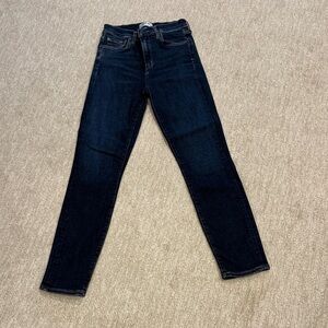 AGOLDE Sophie Ankle Classic Dark Blue Jeans